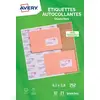 Image de Etiquette AVERY Etiquettes adressage 63.5x38.1mm