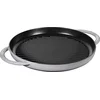 Image de STAUB Poêle à griller ronde en fonte grise de 30 cm