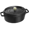 Image de Staub La Cocotte ovale cocotte 31 cm - 5,5 l, zwart
