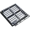 Image de Jardibric - Grille Regard Fonte Ductile C250 400x400 mm avec Cadre - PMR - Conforme EN124