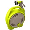 Image de Jardibric - Mini Dévidoir Portable 10 m - (Vert/Anis ou Taupe/Turquoise)