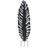 Image de Louis Moulin Déco en métal à Planter Feuille 30x100 cm - Anthracite