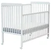 Image de Ateliers T 4 Iberica 43098331 Lit bébé avec côté mobile laqué blanc