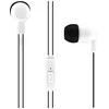 Image de Tnb - TNB BE Color - Ecouteurs Intra-Auriculaires + MIC - Blanc/Noir