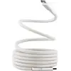 Image de Câble de charge TNB USB-C/USB-C 1.5m gaine aimantée blanc