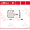 Image de Trw Plaquettes De Frein Frittées Sinter Honda Atc 250 R 84