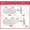 Image de Trw Plaquettes De Frein Arrière Frittées Offroad Aeon Crossland 350 Rx 2x4 11