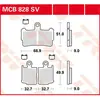 Image de Trw Plaquettes De Frein Frittées Performance Street Honda Vfr 1200 F 12
