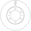 Image de TRW DF7827S Disque de frein