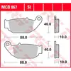 Image de Trw Plaquettes De Frein Arrière Frittées Offroad Honda Crf 250 L 14