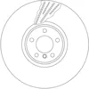 Image de TRW DF6618S Rotors à disque de frein
