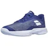 Image de Babolat Chaussures de tennis pour homme Jet Tere 2 Clay Bleu - Blanc, Bleu (Mombeo Blue), 44 EU