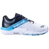 Image de Babolat Chaussures de padel Movea 2 pour homme, Blanc Bleu Cyan, 40 EU