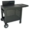 Image de Cook'in garden, Desserte de Jardin, Reva 110 Premium, Montage Facile, Dimensions Produit : L 121 x l 65 x H 110cm - Noir