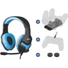Image de Konix Mythics Pack d'accessoires gaming PS4 - Casque PS-400 - Double station de charge - Câble de charge USB 3 m - Appuie-pouces