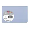 Image de Clairefontaine 11439C - Paquet de 25 Cartes Simples - Format 8,2x12,8cm - 210g/m² - Coloris Bleu Lavande - Cartons d'Invitation Evènements et Correspondance - Gamme Pollen - Papier Premium Lisse