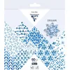 Image de Clairefontaine - Ref 95349C - Papier origami (lot de 60 feuilles) - 15 x 15 cm - Papier 70 g/m² - Motif imprimé sur le devant et le dos uni - Motifs Shibori