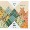 Image de Clairefontaine 95351C - 60 Feuilles de Papier Origami 70g/m², Format 15x15cm, 30 Motifs Colorés Assortis (2 feuilles par motif), Loisirs Créatifs Adultes et Enfants, Collection Kiribati