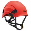 Image de PETZL H43414 VERTEX Casque universel avec double mentonnière sans ventilation Rouge