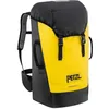 Image de Petzl Sac de transport unisexe 60 l   Sac à dos de transport robuste en bâche TPU, jaune noir, sac en matériau pour cordes et équipements, 65 x 35 x 30 cm, S042CA00