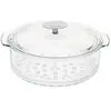 Image de Cuiseur vapeur CRISTEL verre 24 cm avec couvercle