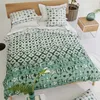 Image de Housse de Couette imprimée en Percale de Coton, Karaoshi Celadon, 200 x 200 cm, Designers Guild
