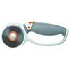 Image de Fiskars Cutter rotatif à Poignée Softgrip, Revêtement en titane, Ø 60 mm, Pour droitiers et gauchers, Orange/Blanc/Gris, 1004753