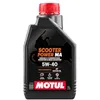 Image de Bidon huile lubrifiant Motul Scooter Power 4T 5W40 1L pour scooter JASO MA Neuf