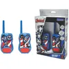 Image de Lexibook, The Avengers, Talkies-walkies 200m, Jeu de communication, 2 canaux de communication, Clip ceinture, à piles, Bleu/rouge, TW12AV