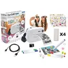 Image de Lexibook, StarCAM Print, Appareil photo avec imprimante instantanée, fonctions photo et vidéo, carte micro-SD 32Go et kit de personnalisation des photos inclus, DJ150