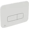 Image de Ideal Standard R0124AC OLEAS  P3 Plaque pneumatique Blanc