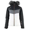 Image de PEAK MOUNTAIN Blouson de ski femme AFIDOL, NOIR/GRIS, L