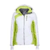 Image de Peak Mountain Duvet Acilorg pour femme, Blanc/citron vert, L