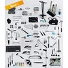 Image de Shimano Var Kit Accueil Outils Multifonctions pour vélos Mixte, Multicolore, Taille Unique