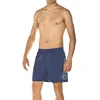 Image de arena Short de Bain Fundamentals Logo Homme, Maillot de Bain Plage en Tissu Doux à Séchage Rapide, avec Slip Intégré en Maille Filet