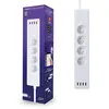 Image de Strippy - Objet connecté - Multiprise connectée compatible Google home/Alexa - Prise UE   4 prises & 4 prises USB   220/240V   Protection enfant, contre la surcharge et la foudre