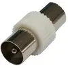 Image de Adaptateur antenne TV LISTO Coaxial 9.52 M/M
