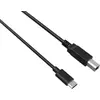 Image de Câble ESSENTIELB USB C vers USB-B - 1.8M NOIR
