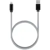 Image de Câble Lightning ADEQWAT vers USB 2M certifié Apple Gris
