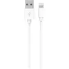 Image de Câble Lightning ESSENTIELB vers USB 1M certifié Apple Blanc compatible iPhone 14 13 12 Pro Max et iPad