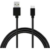 Image de Câble micro USB ESSENTIELB vers USB 2M Noir