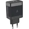 Image de Adeqwat - Chargeur Ordinateur Portable  65w Charge Rapide 2 Usb-C - Noir