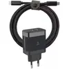 Image de Adeqwat - Chargeur Ordinateur Portable  65w 2 Usb-C + Cable Usb-C 2m - Noir