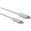 Image de Câble Lightning LISTO USB-C vers Lightning 90cm Non MFI Blanc