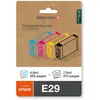 Image de Cartouche d'encre ESSENTIELB Pack Compatible E29 (Noir + 3 Couleurs)