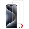 Image de Protège écran ESSENTIELB iPhone 16 Pro Verre trempé x2