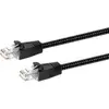 Image de Câble Ethernet ADEQWAT RJ45 5M Droit CAT8 noir