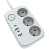 Image de Multiprise ESSENTIELB 3 prises 16 ampères 2 USB-A+ 2 USB-C 65W