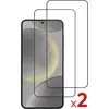 Image de Protège écran ESSENTIELB Samsung S25 verre trempé x2