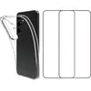 Image de Pack ESSENTIELB Samsung S25 Coque + verre trempé